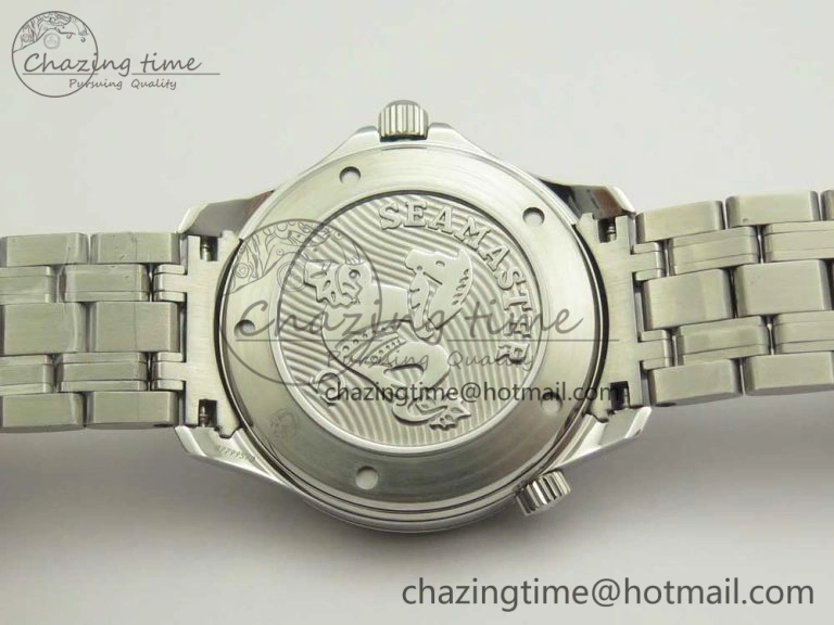 Seamaster 300M SS MKS V3 1:1 Best Edition Blue Dial Blue Ceramic Bezel on SS Bracelet A2824