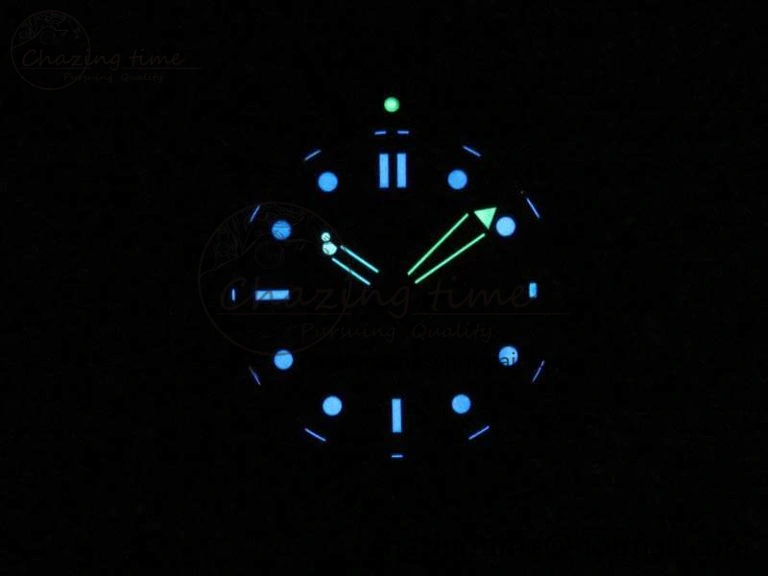 Seamaster 300M SS OMF 1:1 Best Edition Black Dial Matt Black Ceramic Bezel On SS Bracelet A2824