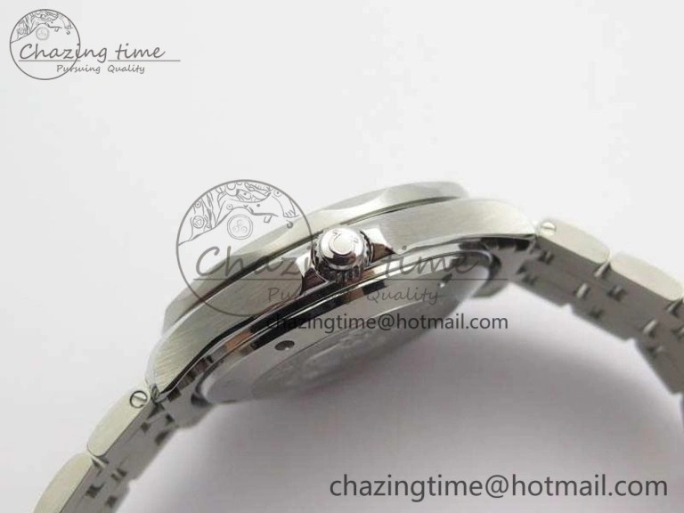 Seamaster 300M SS OMF 1:1 Best Edition Black Dial Matt Black Ceramic Bezel On SS Bracelet A2824
