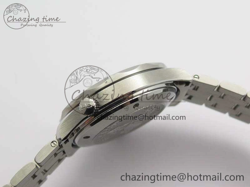 Seamaster 300M SS OMF 1:1 Best Edition Black Dial Matt Black Ceramic Bezel On SS Bracelet A2824
