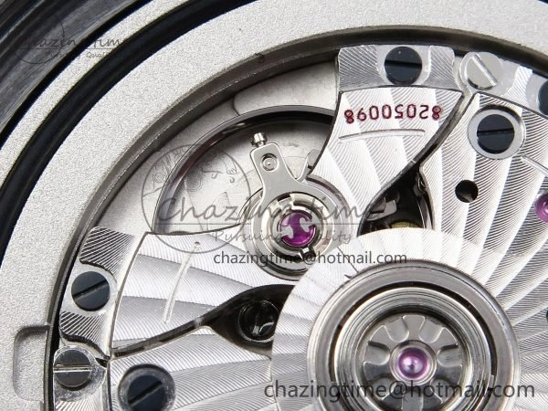 Seamaster 300m 43.5mm Black Ceramic S+F 1:1 Best Edition Black Dial on Black Rubber Strap A8806