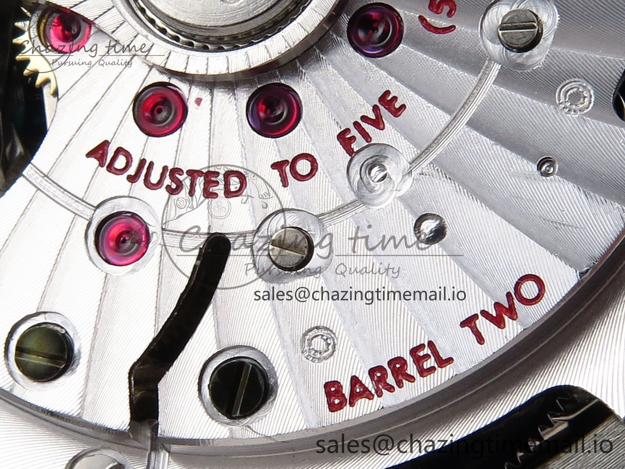 Seamaster 300m Chrono SS YG OMF 1:1 Best Edition Blue Dial on SS YG Bracelet A9900