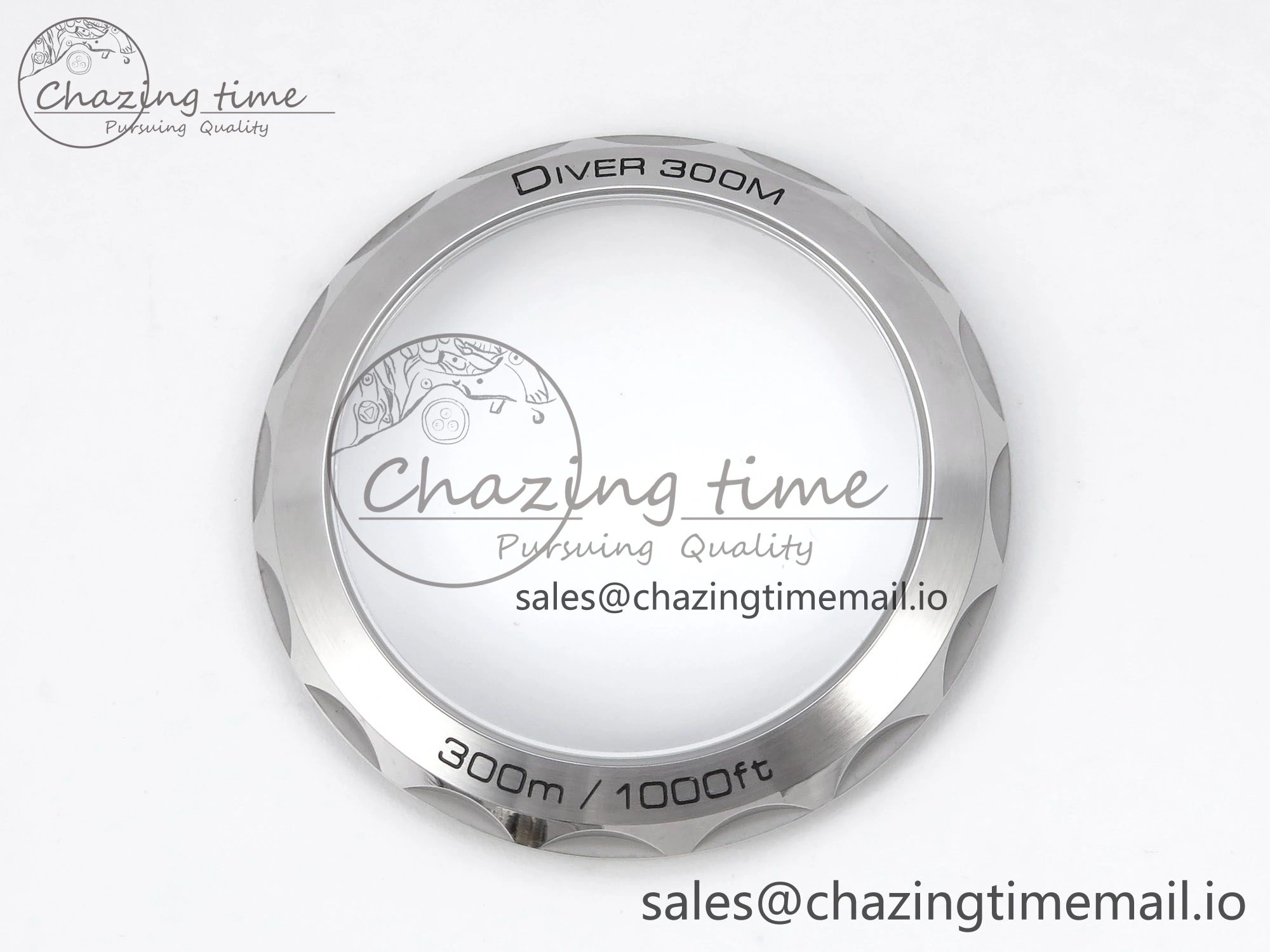 Seamaster 300m Chrono SS YG OMF 1:1 Best Edition Blue Dial on SS YG Bracelet A9900