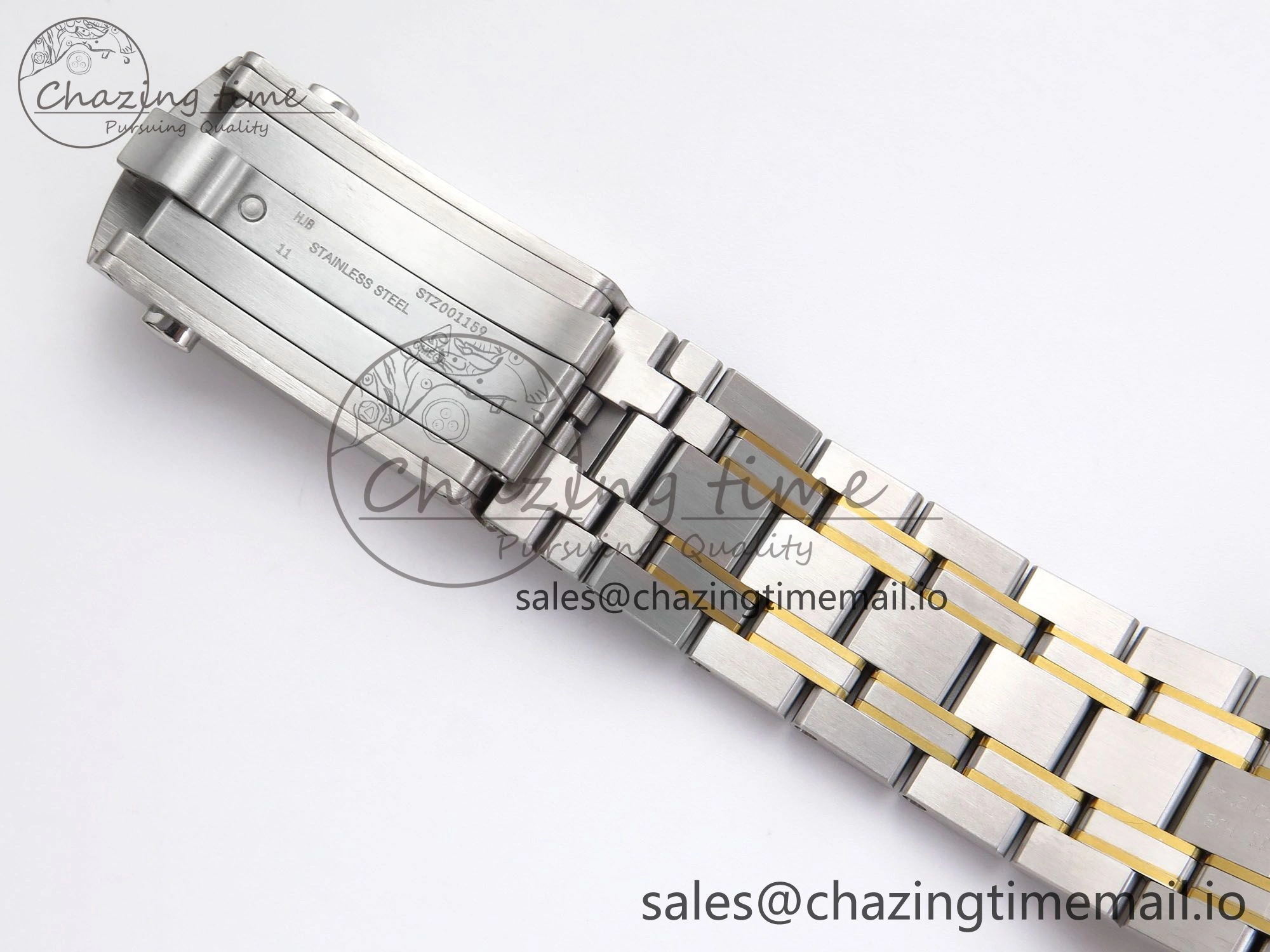 Seamaster 300m Chrono SS YG OMF 1:1 Best Edition Blue Dial on SS YG Bracelet A9900