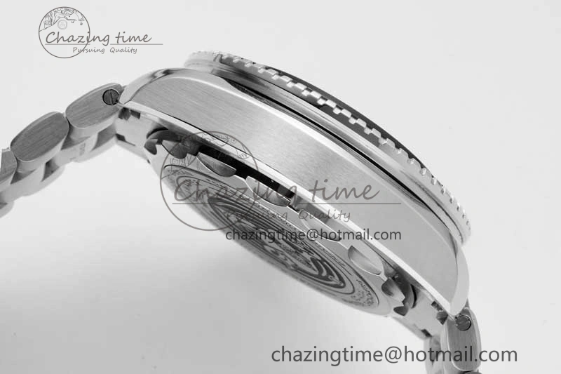 Seamaster 6000M Ultra Deep SS SBF 1:1 Best Edition Deep Blue Dial on SS Bracelet A8912 Super Clone