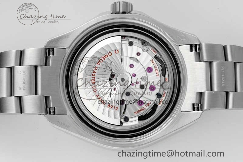 Seamaster 6000M Ultra Deep SS SBF 1:1 Best Edition Deep Blue Dial on SS Bracelet A8912 Super Clone