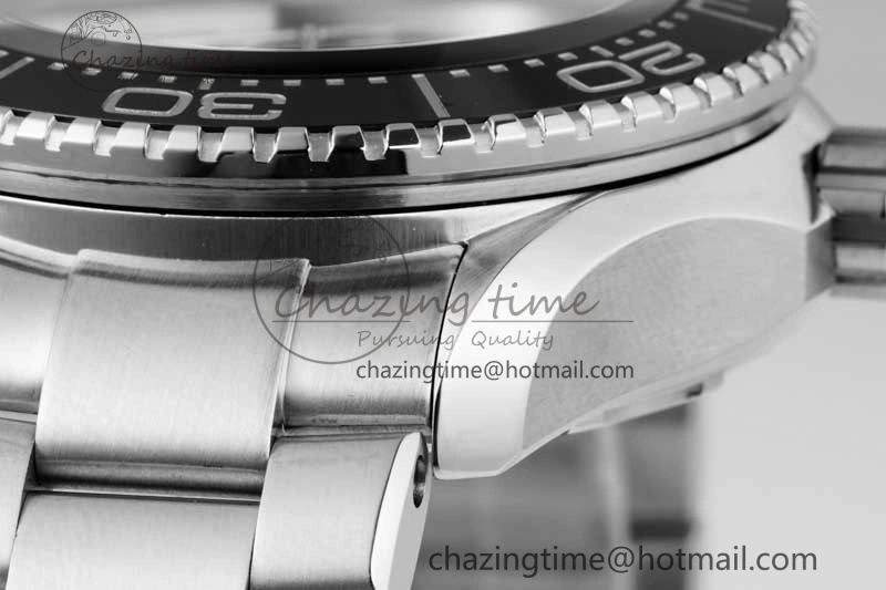Seamaster 6000M Ultra Deep SS SBF 1:1 Best Edition Deep Blue Dial on SS Bracelet A8912 Super Clone
