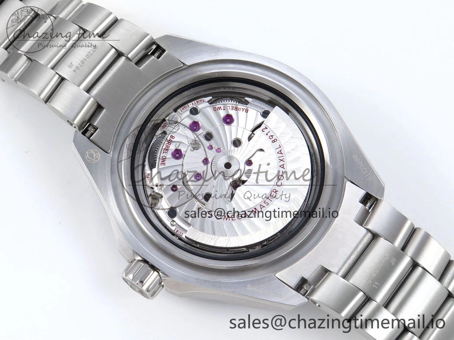 Seamaster 6000M Ultra Deep SS VRF 1:1 Best Edition Deep Blue Dial on SS Bracelet A8912 Super Clone