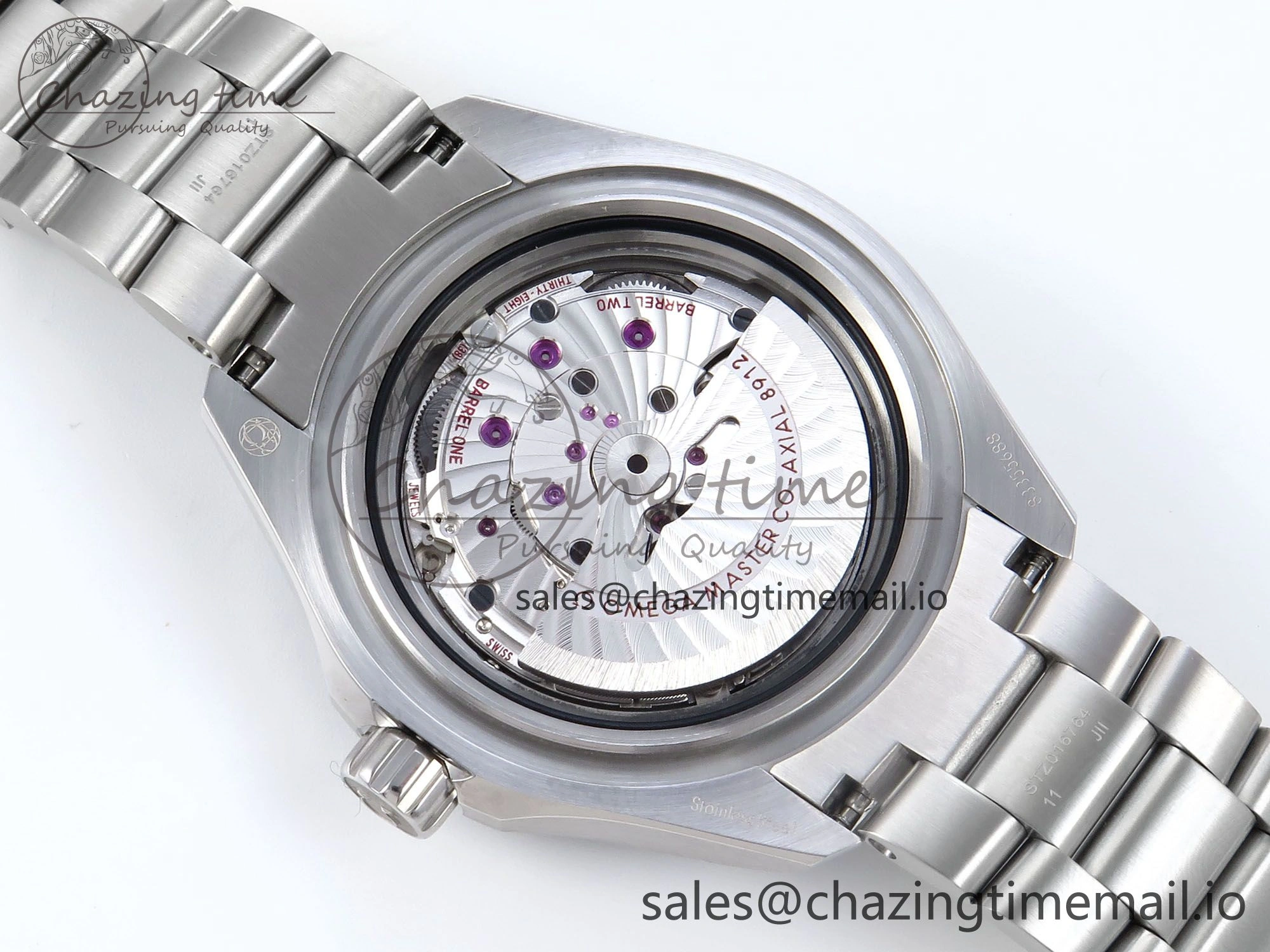 Seamaster 6000M Ultra Deep SS VRF 1:1 Best Edition Deep Blue Dial on SS Bracelet A8912 Super Clone