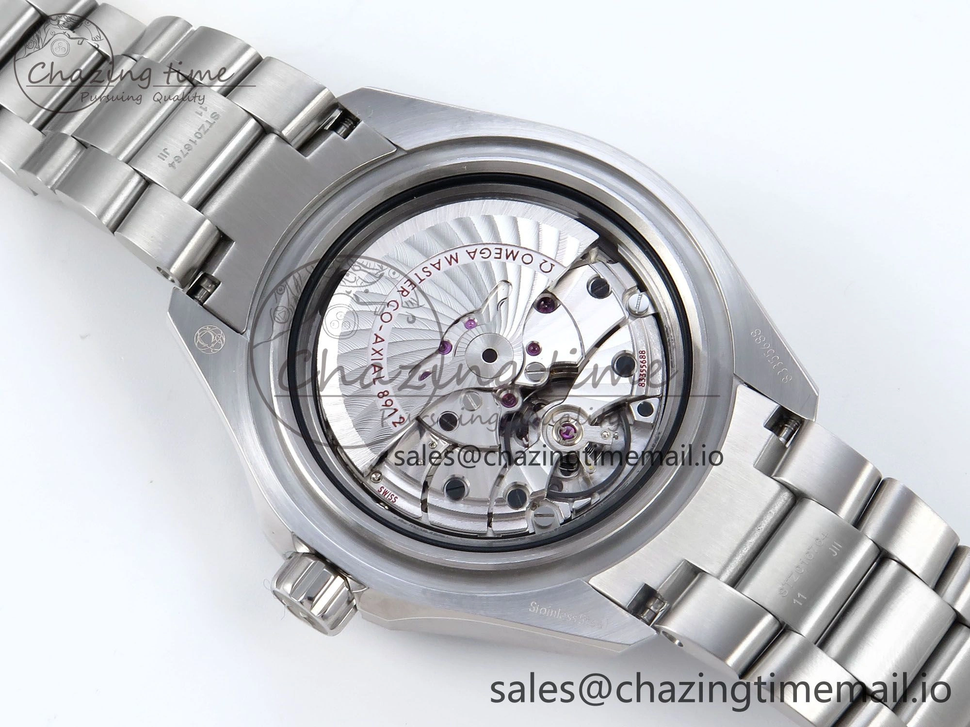 Seamaster 6000M Ultra Deep SS VRF 1:1 Best Edition Deep Blue Dial on SS Bracelet A8912 Super Clone