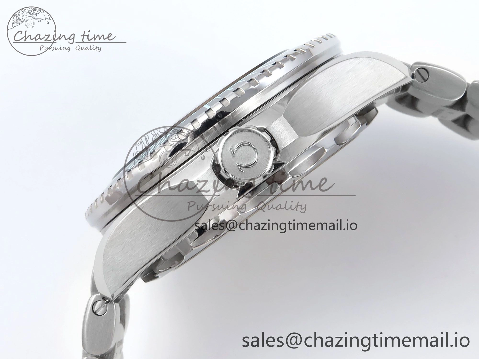 Seamaster 6000M Ultra Deep SS VRF 1:1 Best Edition Deep Sea Dial on SS Bracelet A8912 Super Clone