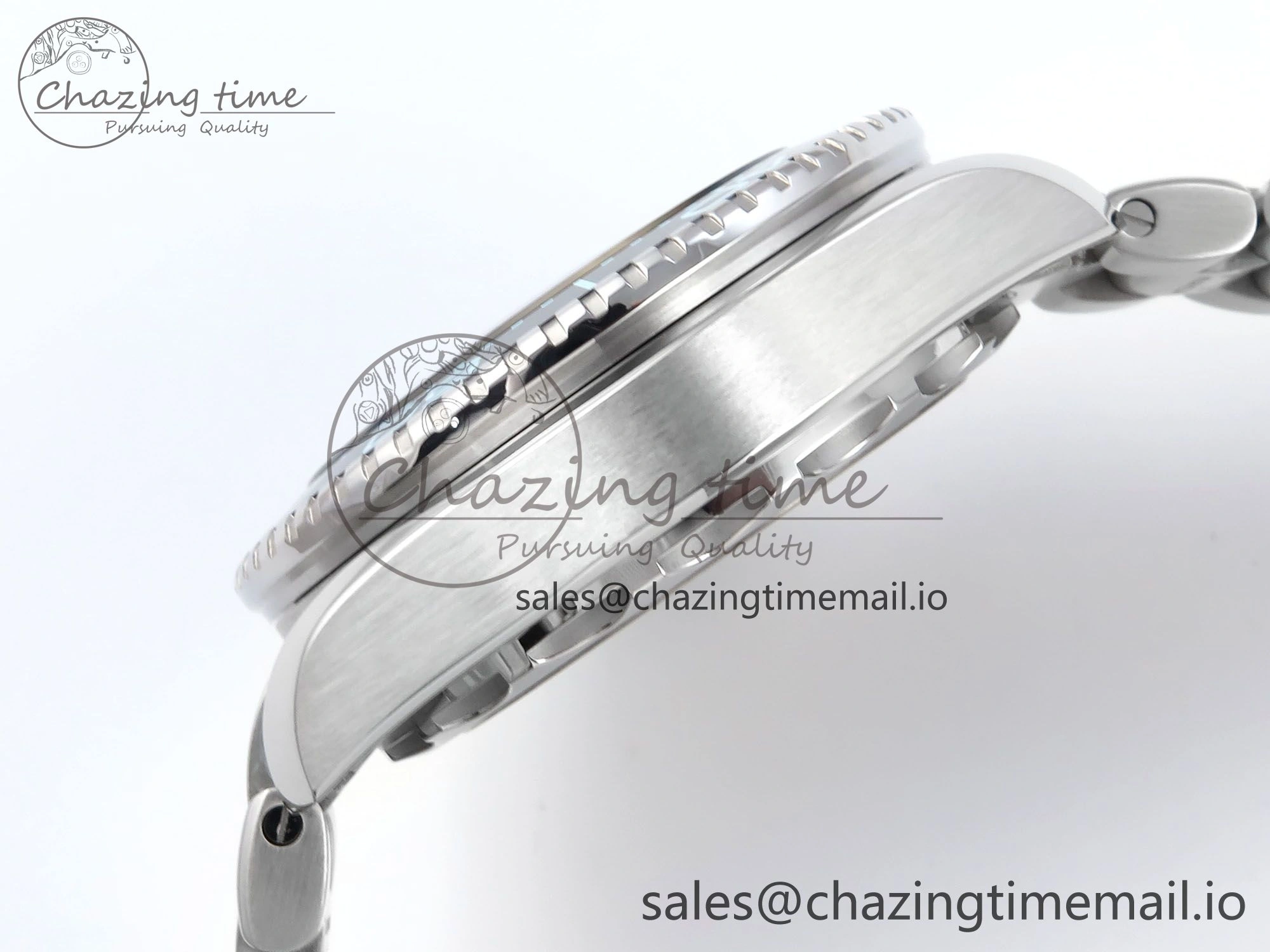 Seamaster 6000M Ultra Deep SS VRF 1:1 Best Edition Deep Sea Dial on SS Bracelet A8912 Super Clone