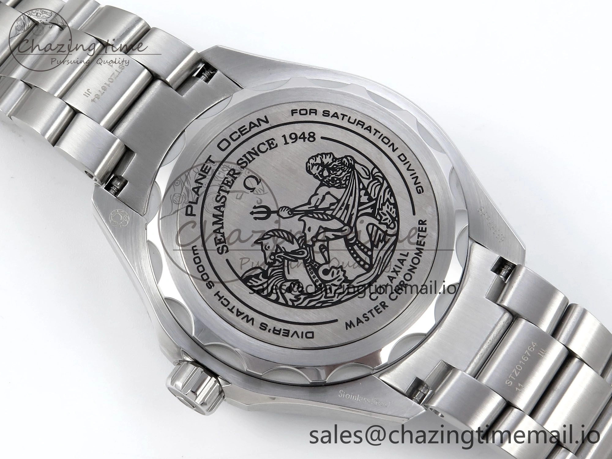 Seamaster 6000M Ultra Deep SS VRF 1:1 Best Edition Deep Sea Dial on SS Bracelet A8912 Super Clone