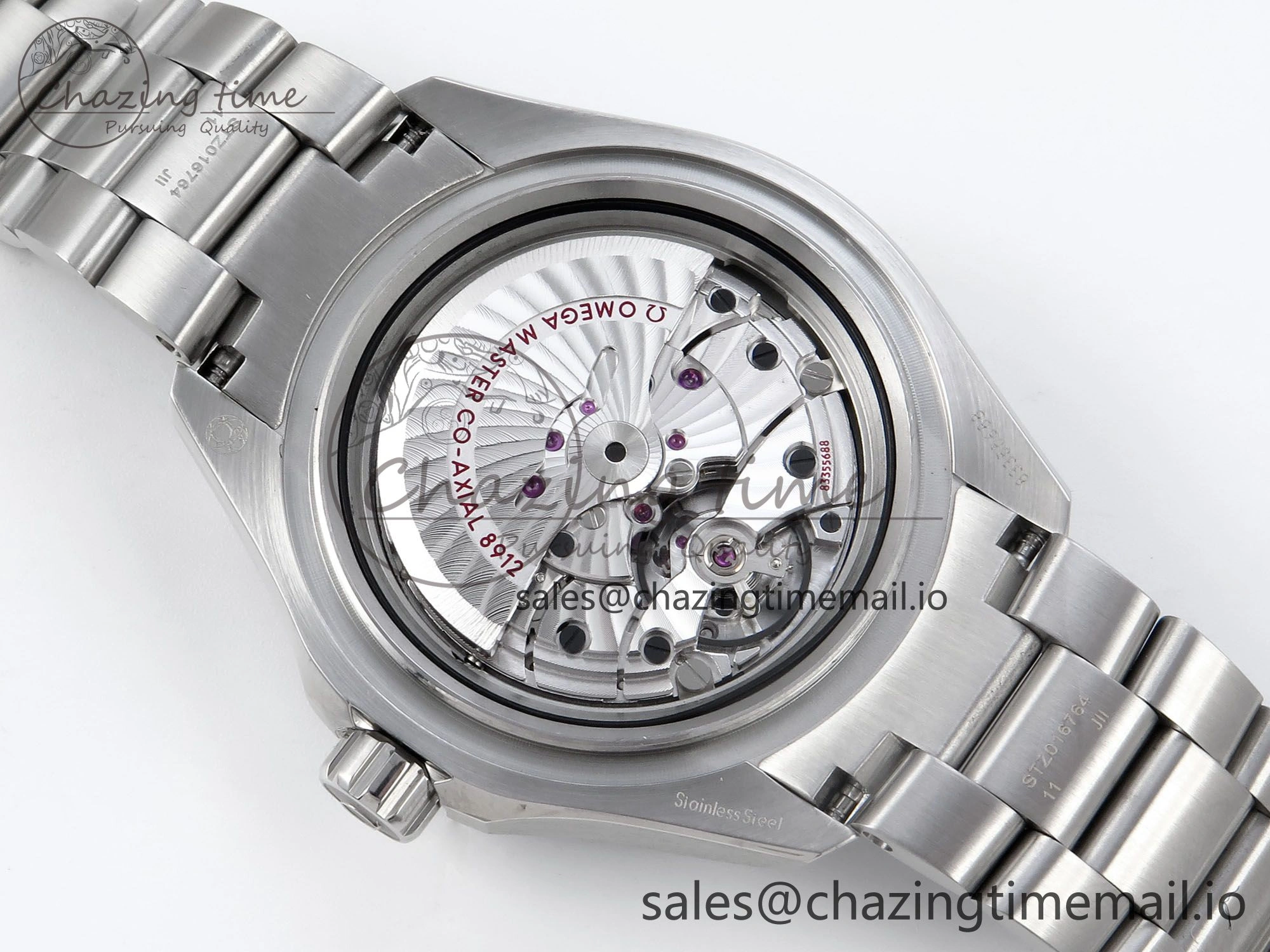 Seamaster 6000M Ultra Deep SS VRF 1:1 Best Edition Deep Sea Dial on SS Bracelet A8912 Super Clone