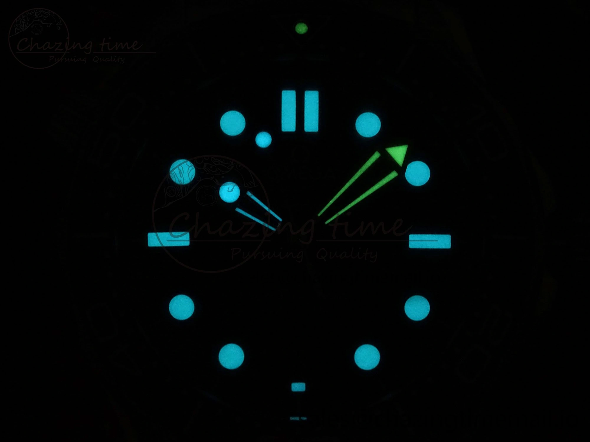 Seamaster Diver 300M Black Ceramic Bezel V4 VSF 1:1 Best Edition Blue Dial On SS Bracelet Super Clone Asian 8800