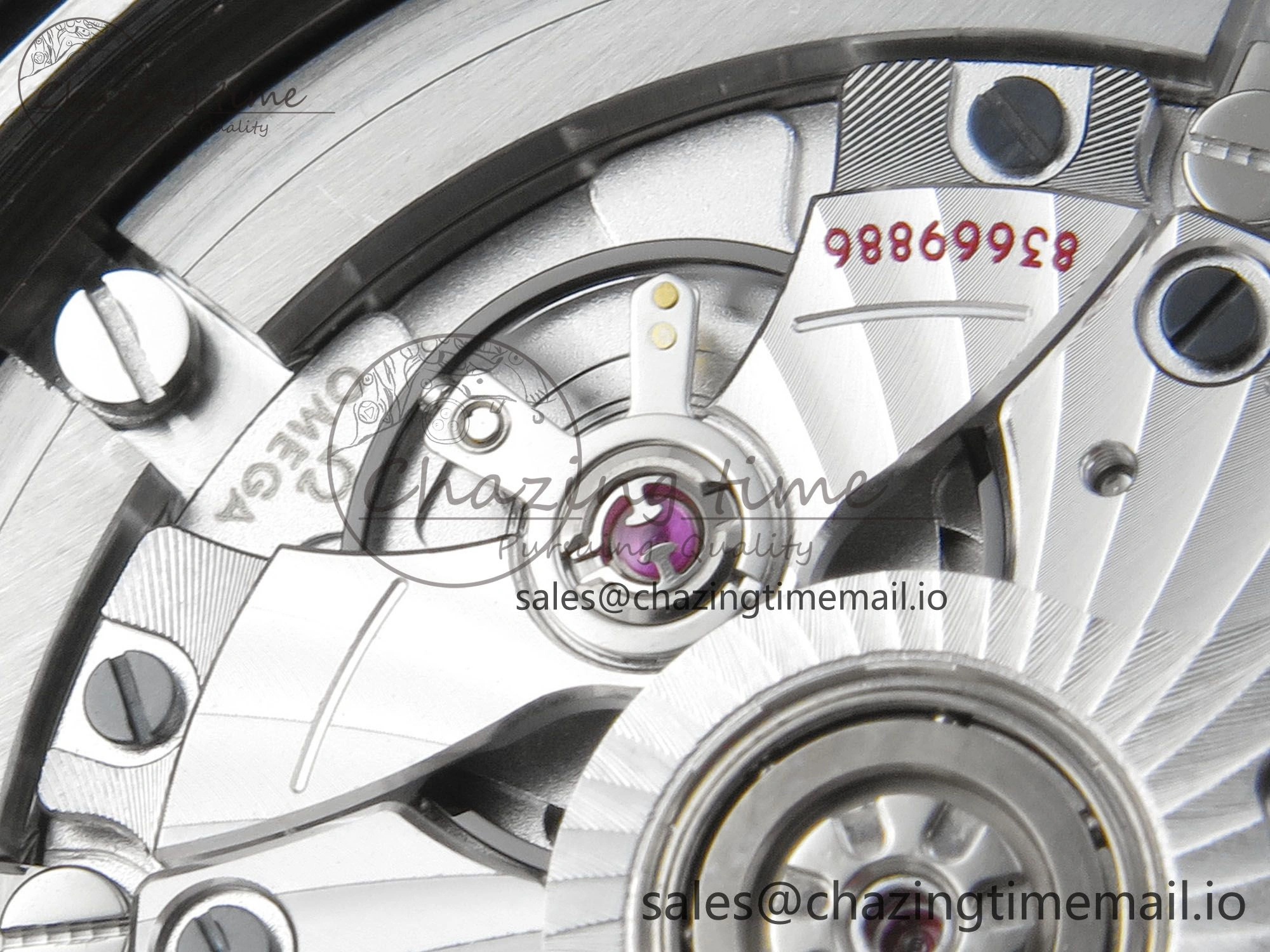 Seamaster Diver 300M Black Ceramic Bezel V4 VSF 1:1 Best Edition Blue Dial On SS Bracelet Super Clone Asian 8800