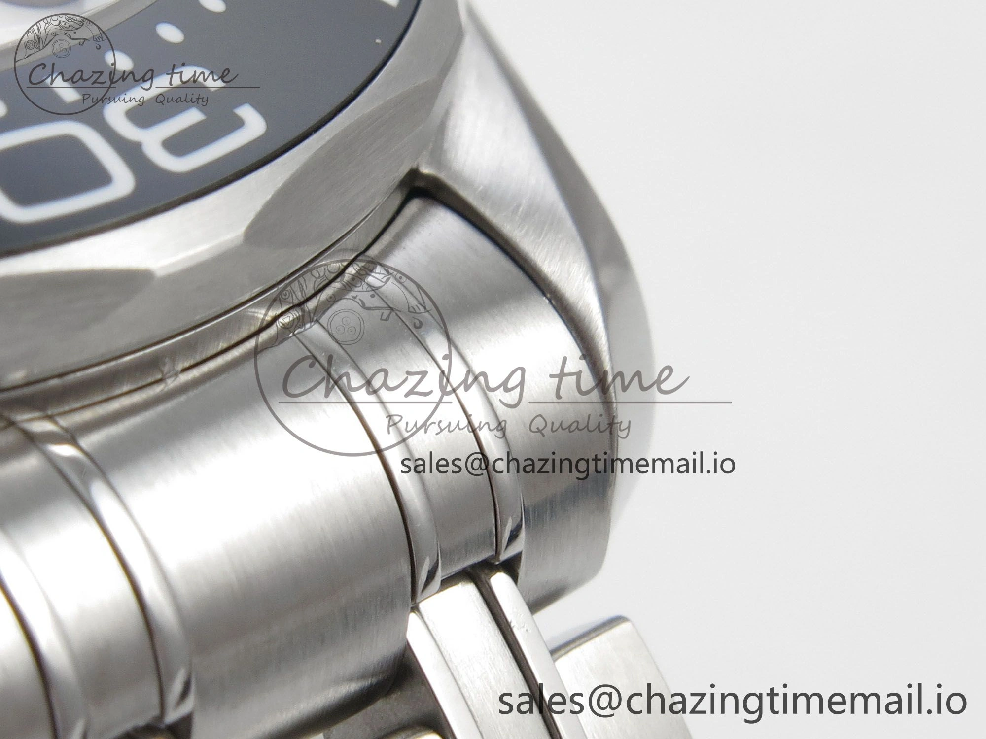 Seamaster Diver 300M Black Ceramic Bezel V4 VSF 1:1 Best Edition White Dial On SS Bracelet Super Clone Asian 8800