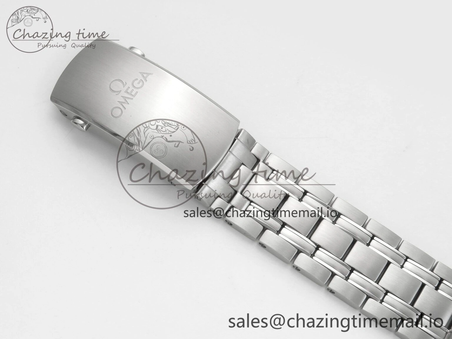 Seamaster Diver 300M Black Ceramic Bezel V4 VSF 1:1 Best Edition White Dial On SS Bracelet Super Clone Asian 8800