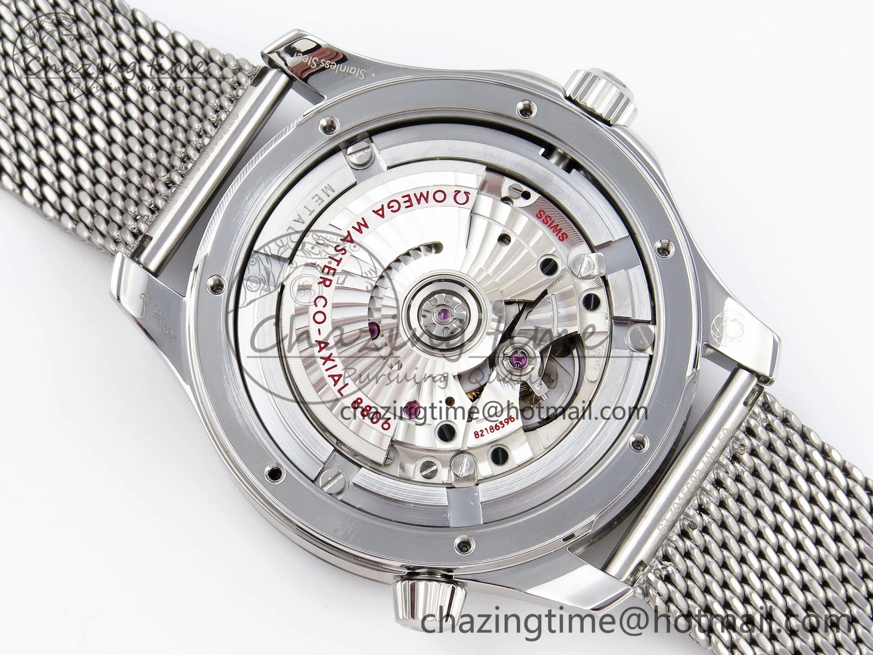 Seamaster Diver 300M James Bond 007 60th Anniversary VSF 1:1 Best Edition  Blue Dial on Mesh Bracelet A8806