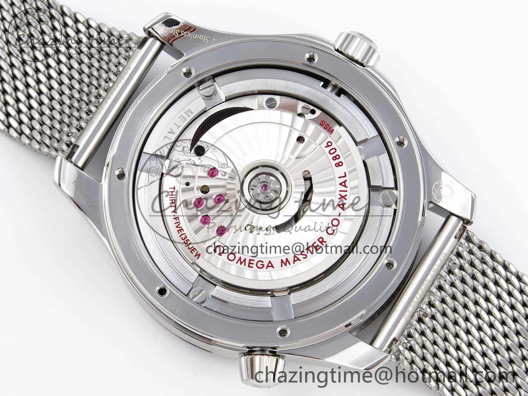Seamaster Diver 300M James Bond 007 60th Anniversary VSF 1:1 Best Edition  Blue Dial on Mesh Bracelet A8806