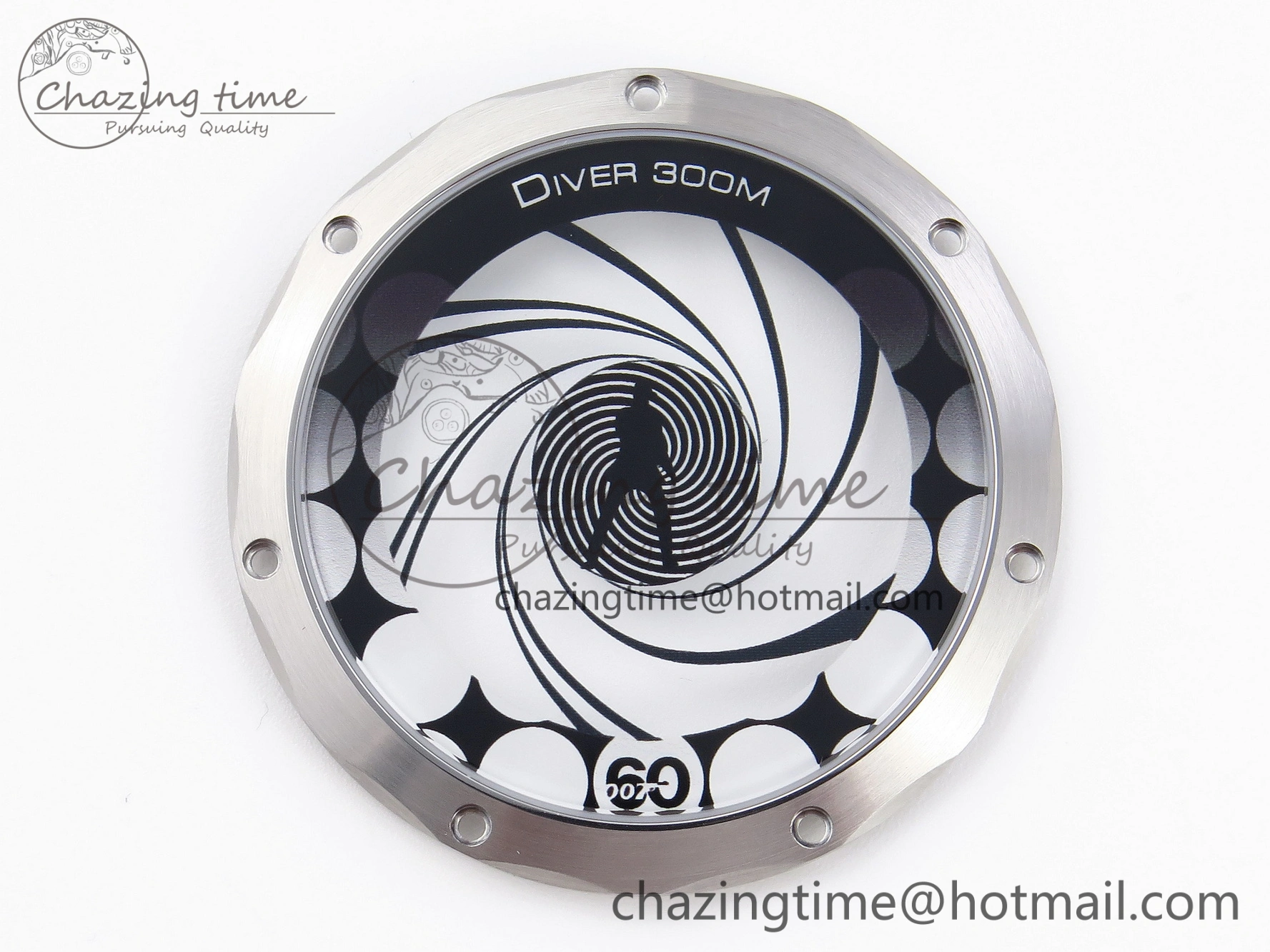 Seamaster Diver 300M James Bond 007 60th Anniversary VSF 1:1 Best Edition  Blue Dial on Mesh Bracelet A8806