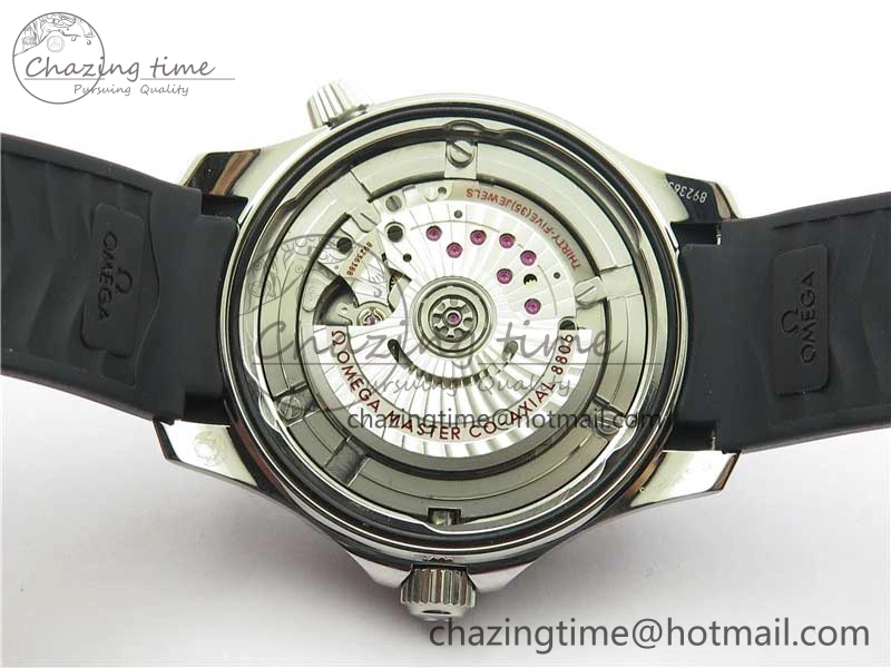 Seamaster Diver 300M Nekton VSF 1:1 Best Edition Black Dial on Black Rubber Strap A8806