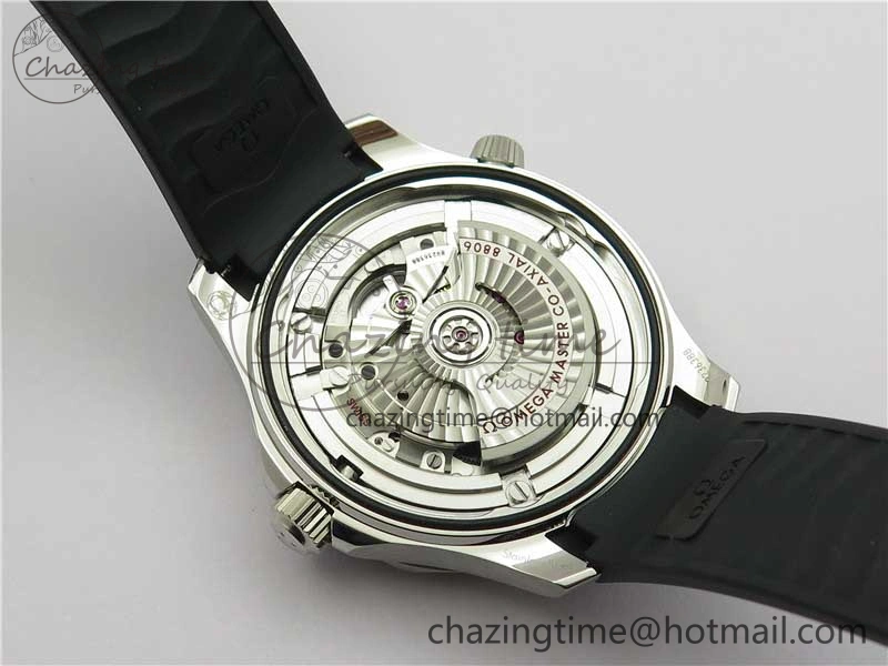 Seamaster Diver 300M Nekton VSF 1:1 Best Edition Black Dial on Black Rubber Strap A8806