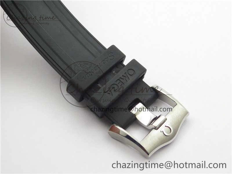 Seamaster Diver 300M Nekton VSF 1:1 Best Edition Black Dial on Black Rubber Strap A8806