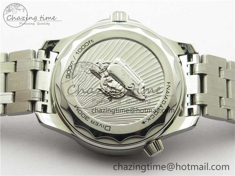 Seamaster Diver 300M Nekton VSF 1:1 Best Edition Black Dial on SS Bracelet A8806