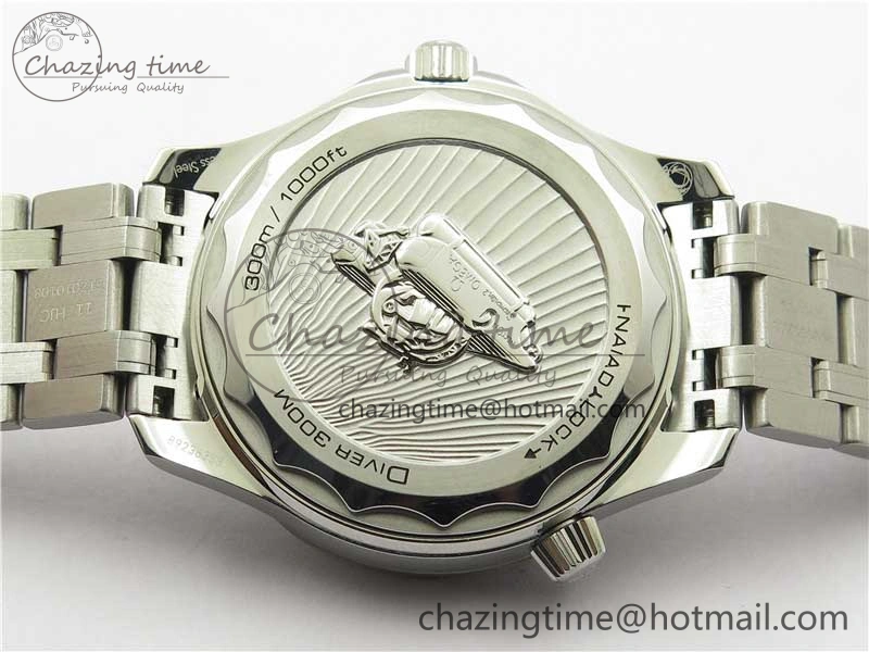 Seamaster Diver 300M Nekton VSF 1:1 Best Edition Black Dial on SS Bracelet A8806