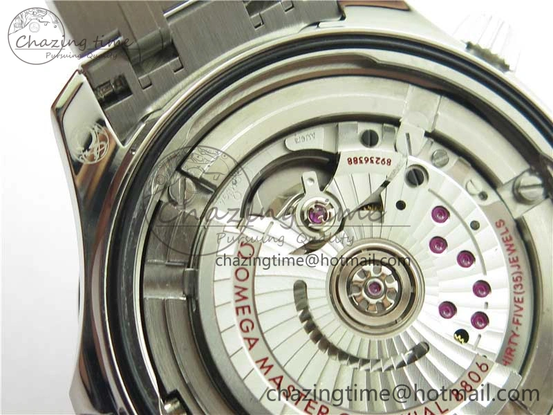 Seamaster Diver 300M Nekton VSF 1:1 Best Edition Black Dial on SS Bracelet A8806