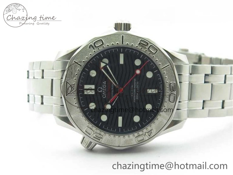 Seamaster Diver 300M Nekton VSF 1:1 Best Edition Black Dial on SS Bracelet A8806