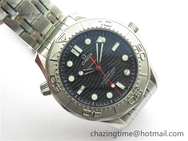 Seamaster Diver 300M Nekton VSF 1:1 Best Edition Black Dial on SS Bracelet A8806
