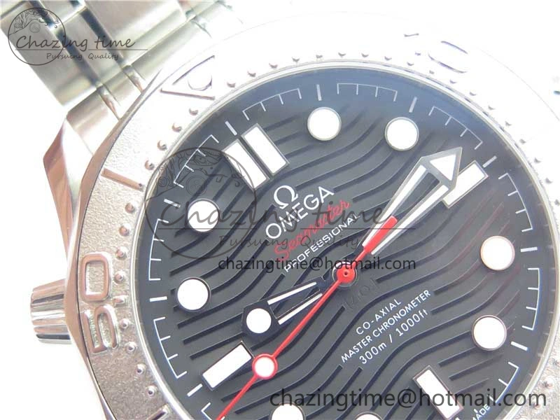 Seamaster Diver 300M Nekton VSF 1:1 Best Edition Black Dial on SS Bracelet A8806
