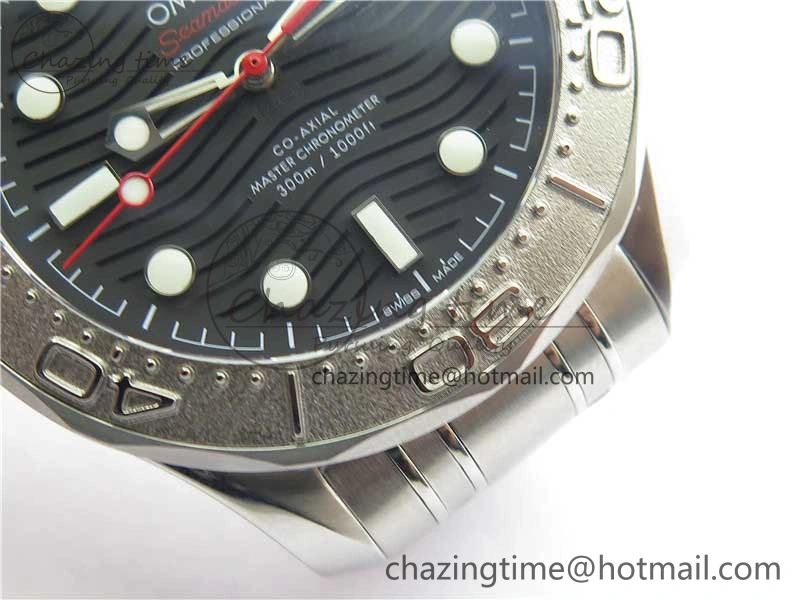 Seamaster Diver 300M Nekton VSF 1:1 Best Edition Black Dial on SS Bracelet A8806