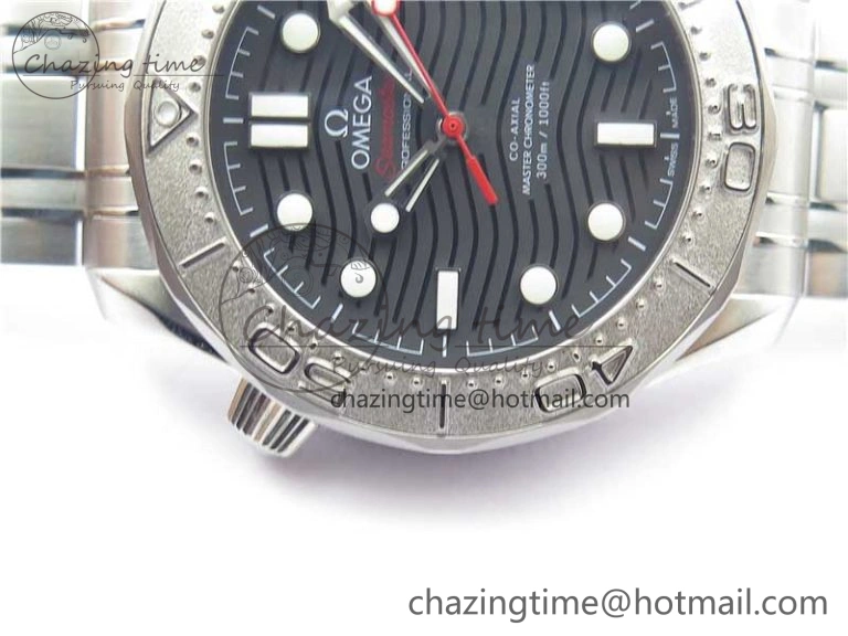 Seamaster Diver 300M Nekton VSF 1:1 Best Edition Black Dial on SS Bracelet A8806