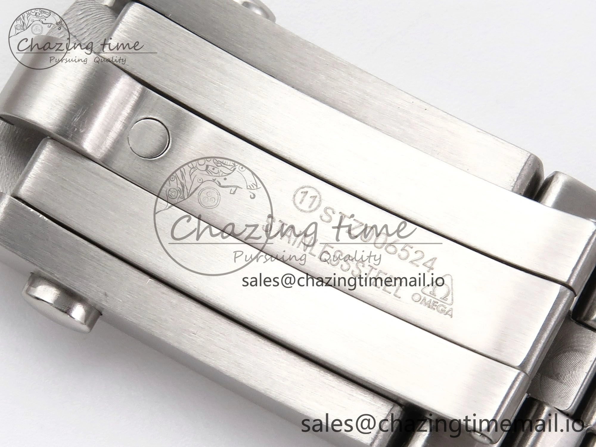 Seamaster Diver 300M OMF 1:1 Best Edition Blue Red Ceramic White Dial on SS Bracelet A2507
