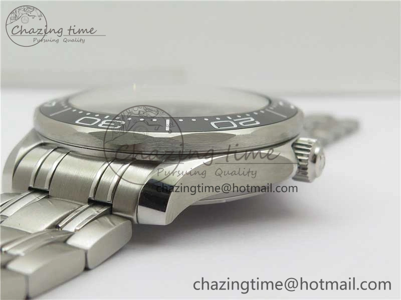 Seamaster Diver 300M ORF 1:1 Best Edition Black Ceramic Black Dial on SS Bracelet A8800