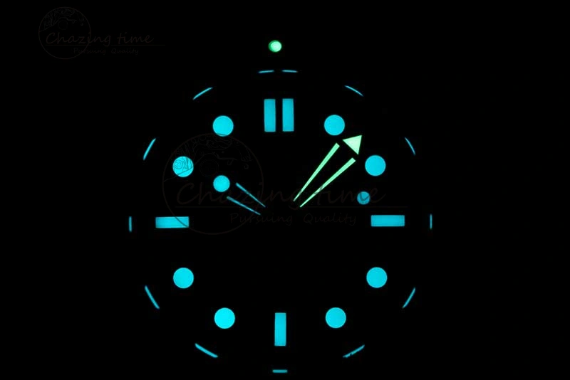 Seamaster Diver 300M ORF 1:1 Best Edition Black Ceramic  TI Black Dial on Black Rubber Strap A8806
