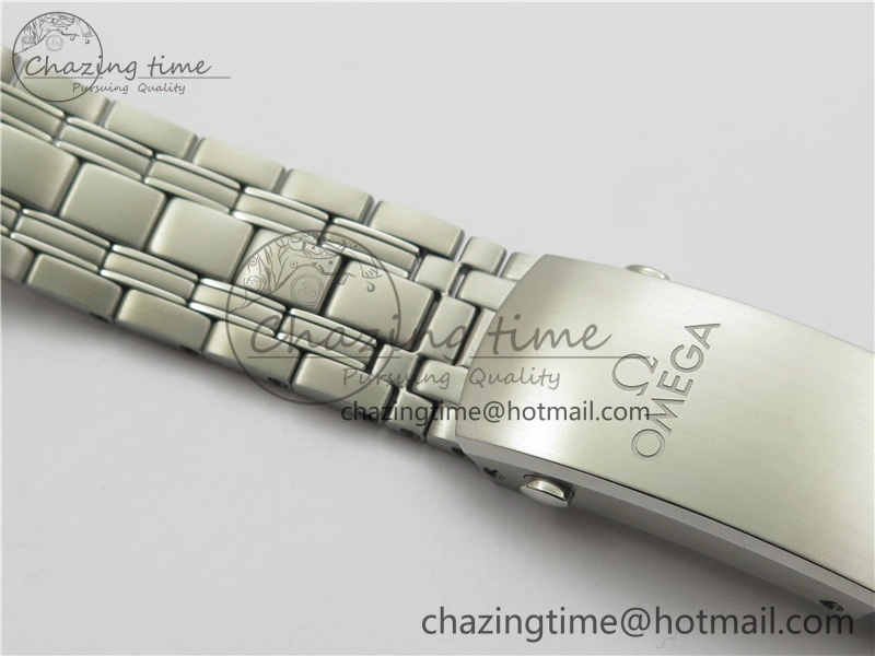 Seamaster Diver 300M ORF 1:1 Best Edition Black Ceramic White Dial on SS Bracelet A8800