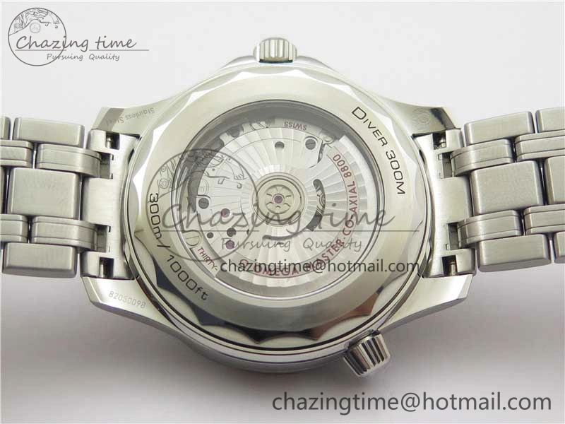 Seamaster Diver 300M ORF 1:1 Best Edition Blue Ceramic Blue Dial on SS Bracelet A8800