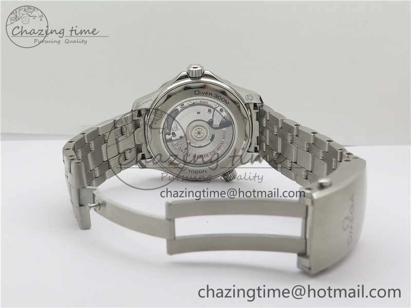 Seamaster Diver 300M ORF 1:1 Best Edition Blue Ceramic Blue Dial on SS Bracelet A8800