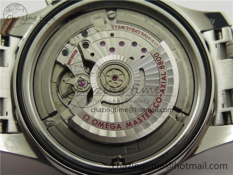Seamaster Diver 300M ORF 1:1 Best Edition Blue Ceramic Gray Dial on SS Bracelet A8800