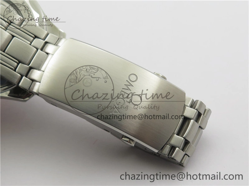 Seamaster Diver 300M ORF 1:1 Best Edition Blue Ceramic Gray Dial on SS Bracelet A8800