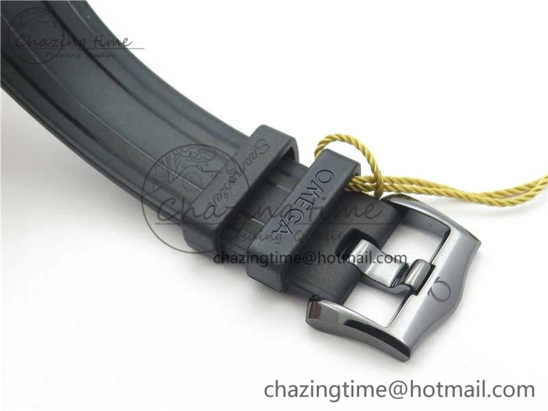Seamaster Diver 300M Real Ceramic Case VSF 1:1 Best Edition on Black Rubber Strap A8806 (Free Nato)