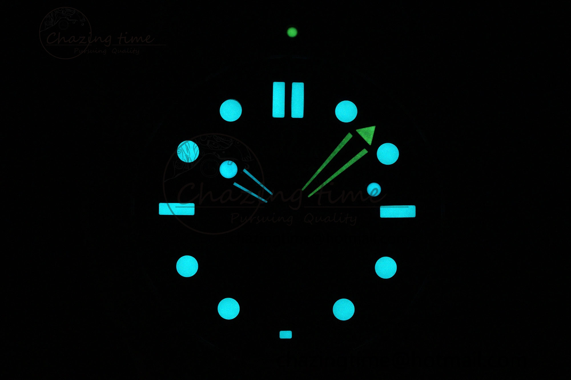 Seamaster Diver 300M VSF 1:1 Best Edition Green Ceramic Green Dial on Green Rubber Strap A8800 V2