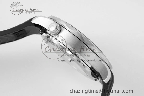 Seamaster Diver 300M ZF 1:1 Best Edition Black Ceramic Black Dial on Black Rubber Strap A8800