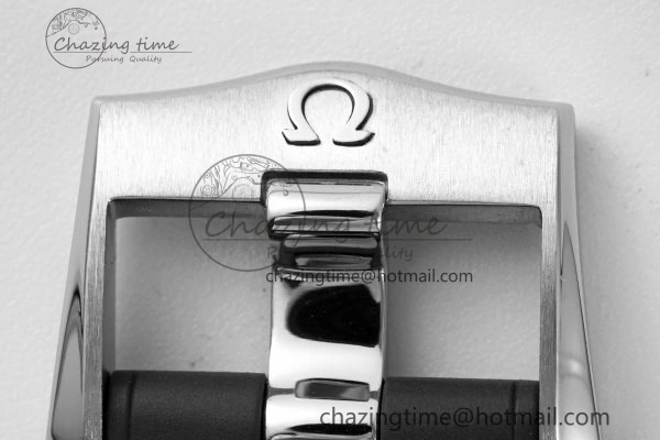 Seamaster Diver 300M ZF 1:1 Best Edition Black Ceramic Black Dial on Black Rubber Strap A8800