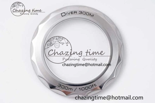 Seamaster Diver 300M ZF 1:1 Best Edition Black Ceramic Black Dial on SS Bracelet A8800