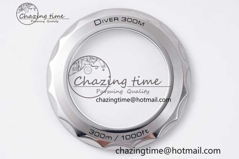 Seamaster Diver 300M ZF 1:1 Best Edition Black Ceramic Black Dial on SS Bracelet A8800
